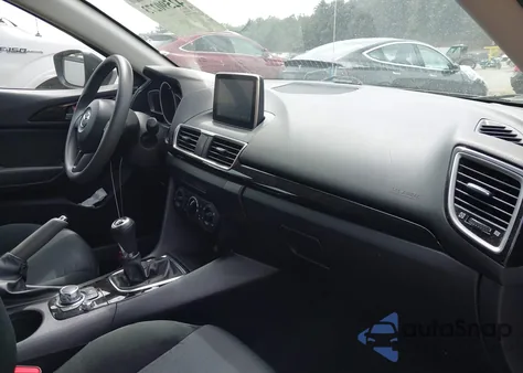 2015 Mazda Mazda3 из США, поврежденный, VIN 3MZBM1U75FM192965